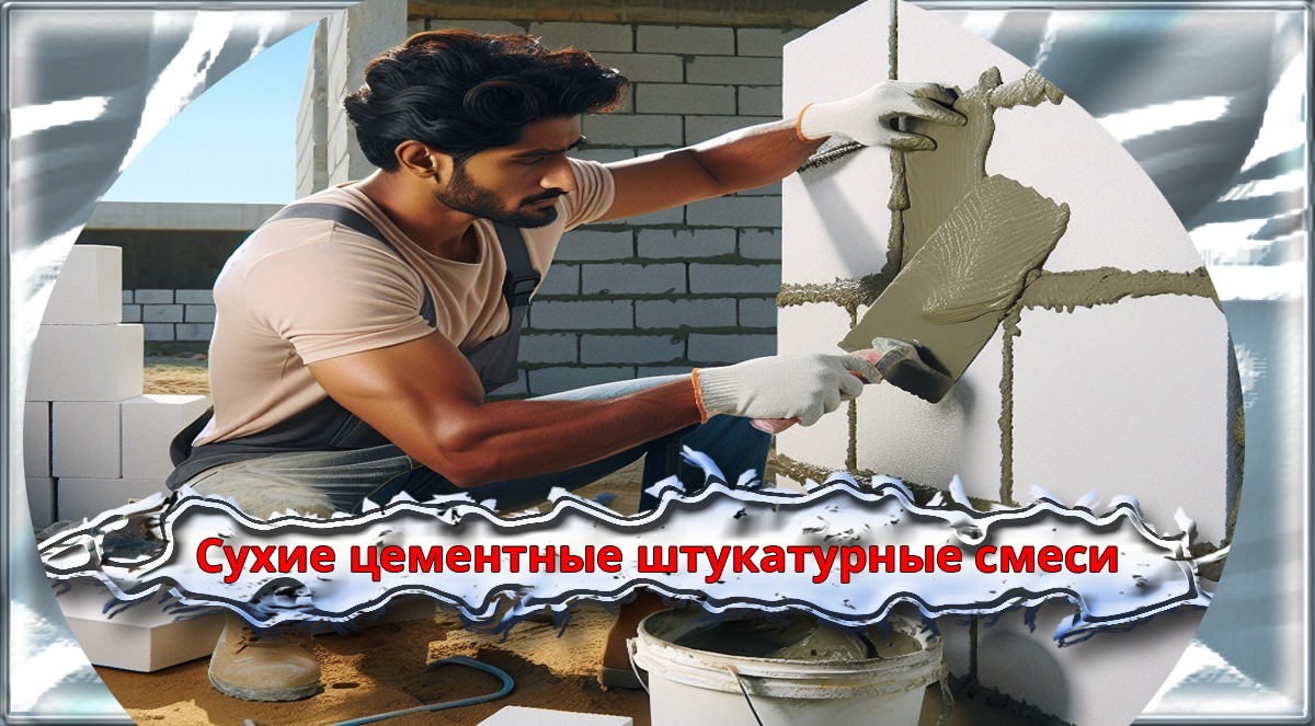 Купить сухие цементные штукатурные смеси